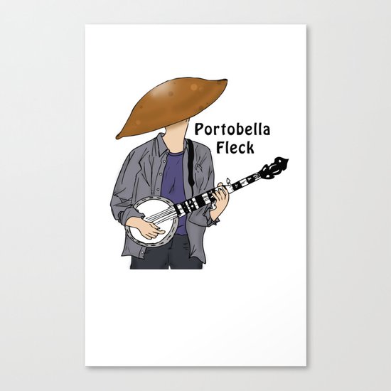 PortoBella Fleck Canvas Print