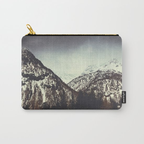 End of Winter in the mountains Carry-All Pouch