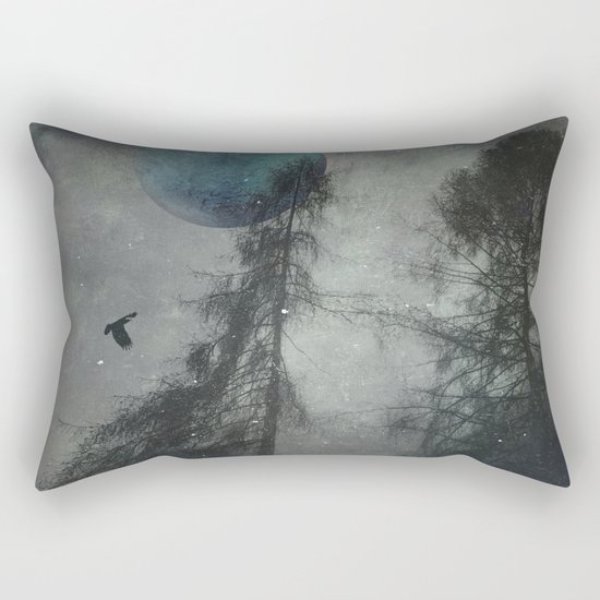 Blue mOOn wilDerness Rectangular Pillow