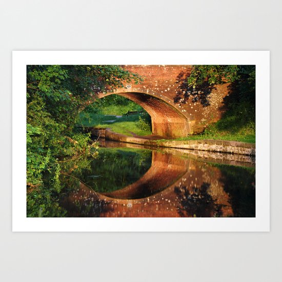 Sunlight Bridge Art Print