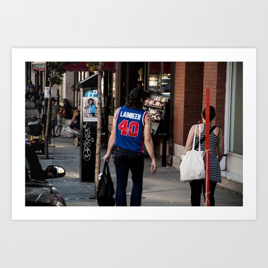 Bill Laimbeer Art Print