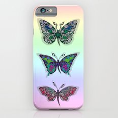 Rainbow Butterflys iPhone 6s Slim Case