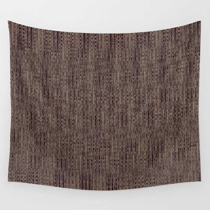 Brown Distressed Pattern Wall Tapestry