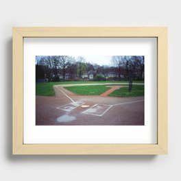 Baseball Field, Paramus, NJ 2021 #2 Recessed Framed Print