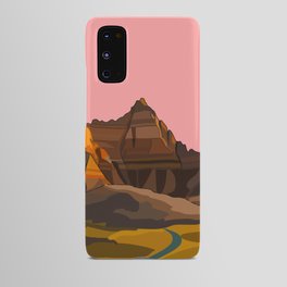 Badlands National Park / Grand Canyon Sunset Android Case