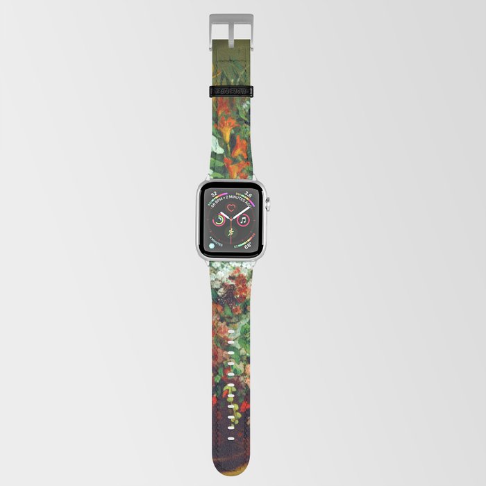 Gustave Courbet Bouquet of Flowers in a Vase 1862 Apple Watch Band