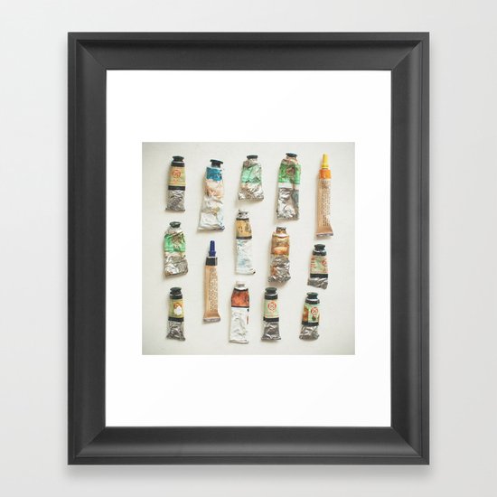 Oils Framed Art Print