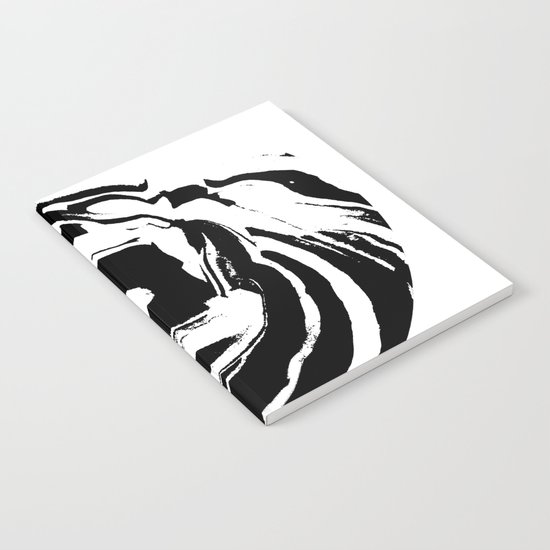 World's Threshold Black and White Marbling, Marbles Lost Notebook