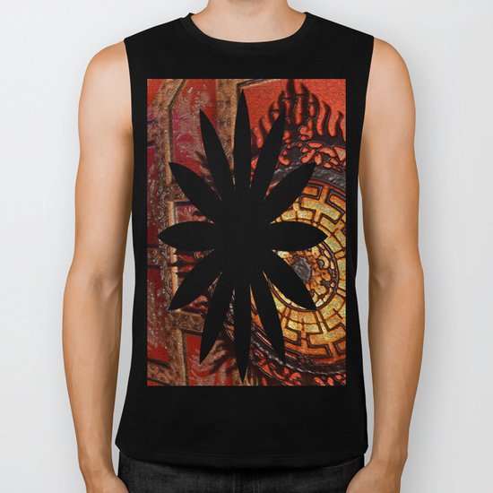 Ceiling Burst Biker Tank