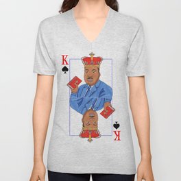 King Martin V Neck T Shirt