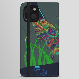 Colorful Lizard iPhone Wallet Case