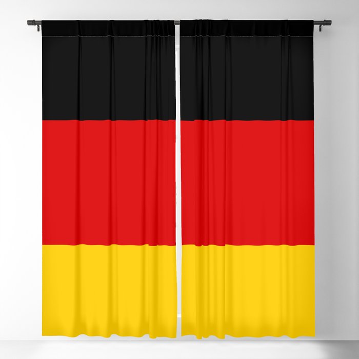 German Flag Blackout Curtain