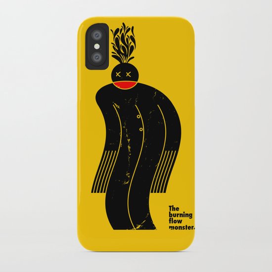 The Burning Flow Monster iPhone Case