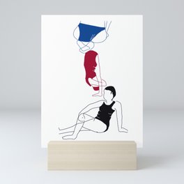 Nadadoras n2 Mini Art Print