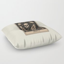 Death - Moth Tarot Floor Pillow