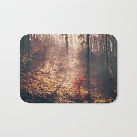 Little Red Tree Bath Mat