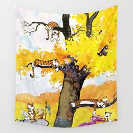 Calvin And Hobbes Wall Tapestries For Any Decor Style Society6