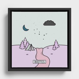 Bootes Framed Canvas