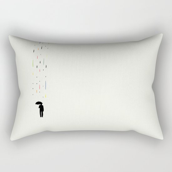 Mr Rain Rectangular Pillow