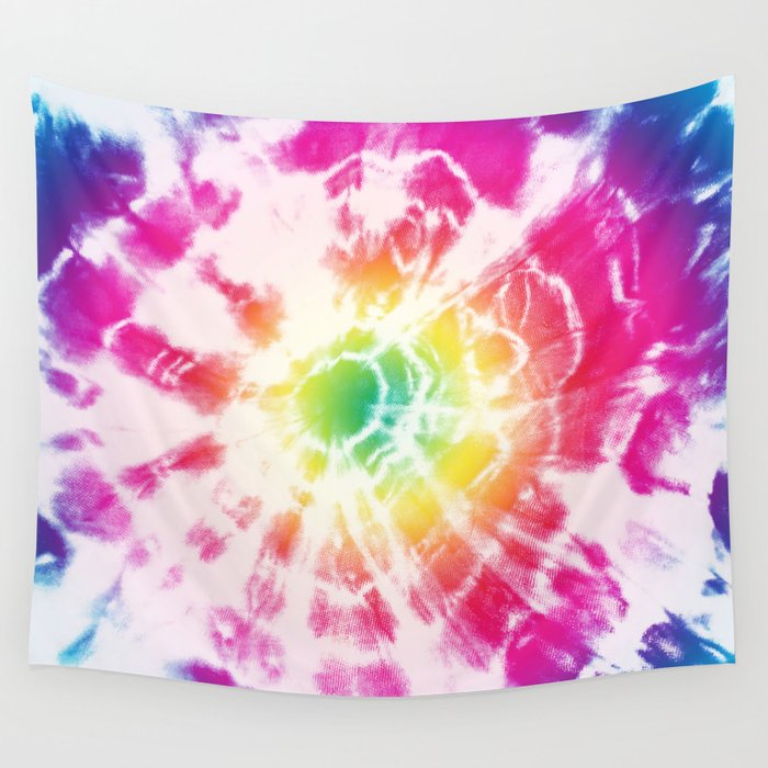 Rainbow tie sales dye tapestry