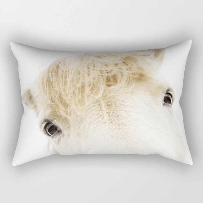 Silver Bullet - Icelandic horse Rectangular Pillow