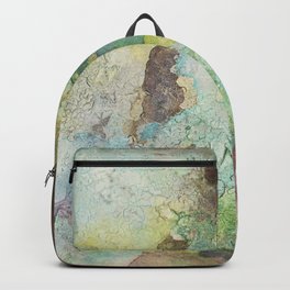 Abstract pattern painting Backpack