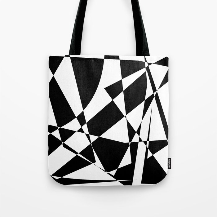 black and white 1 Tote Bag by haroulita | Society6