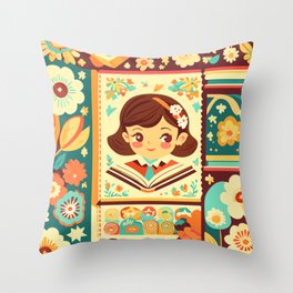 Back to School Throw Pillow