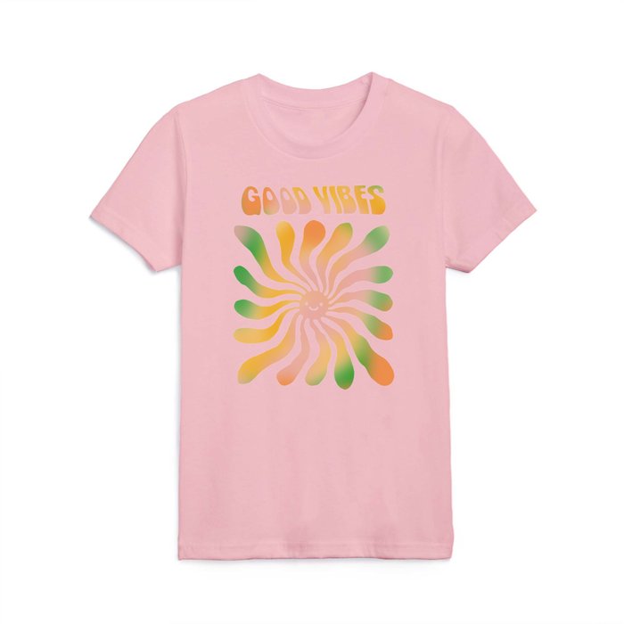 Good Vibes \\ Cute Sunshine  Kids T Shirt