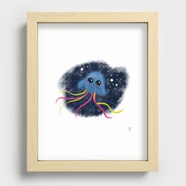 Jolly Jellyfish Recessed Framed Print