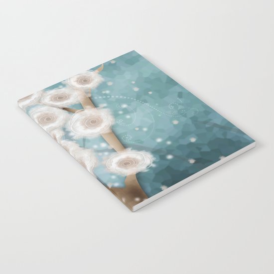 New year's design . Winter. Notebook