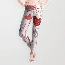 Valentine's Day pattern Leggings