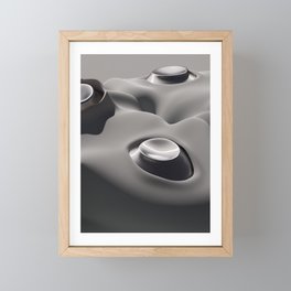  Abstract Suzanne, Blender Framed Mini Art Print
