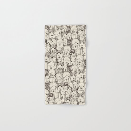 just alpacas natural Hand & Bath Towel
