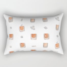 Iced Coffee Cold Frappe/Frappé Rectangular Pillow