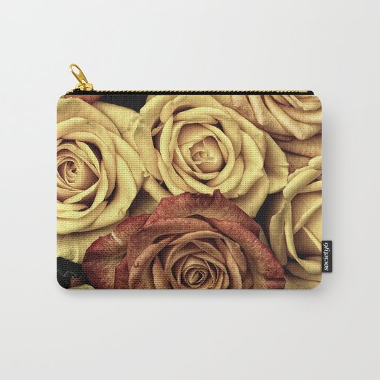 Roses jaunes Carry-All Pouch