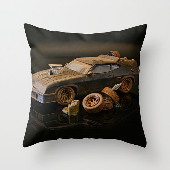 Mad Max Interceptor Throw Pillow