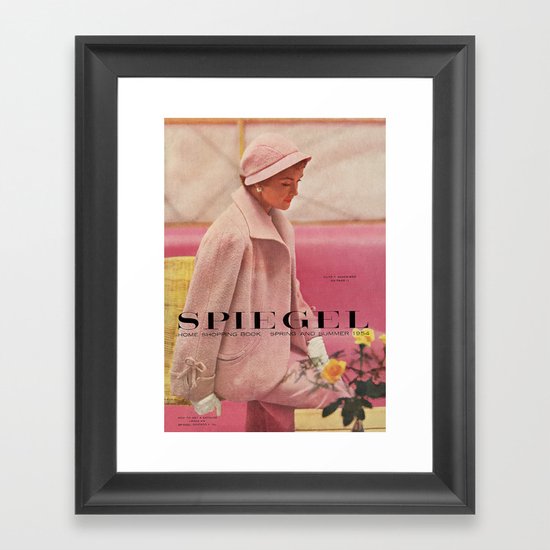 1954 Spring/Summer Catalog Cover Framed Art Print