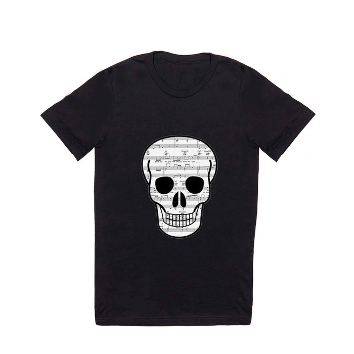 Music Skull T Shirt