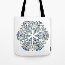 Watercolor flowers "Forget-me-not" Tote Bag