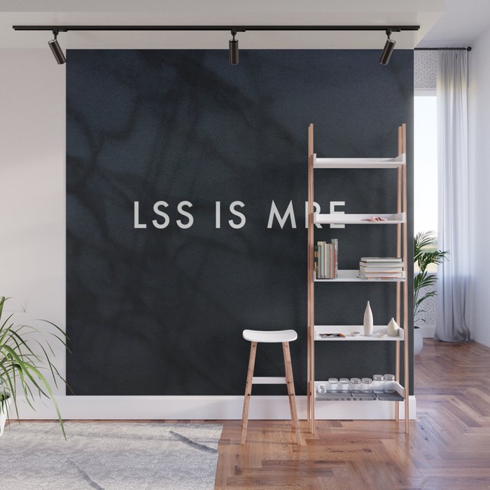 Less is more Wall Mural