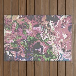 Abstract Marble Texture 88 Outdoor Rug