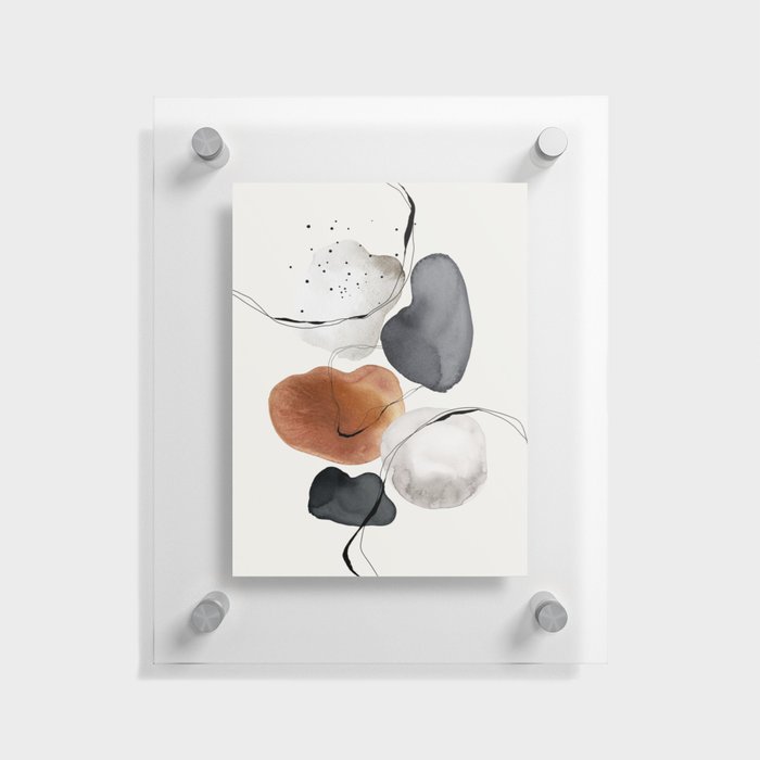 Abstract World Floating Acrylic Print