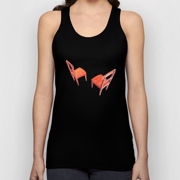 Red Chairs Tank Top