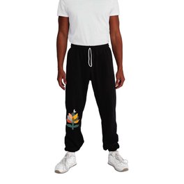 Flower and butterfly Sweatpants