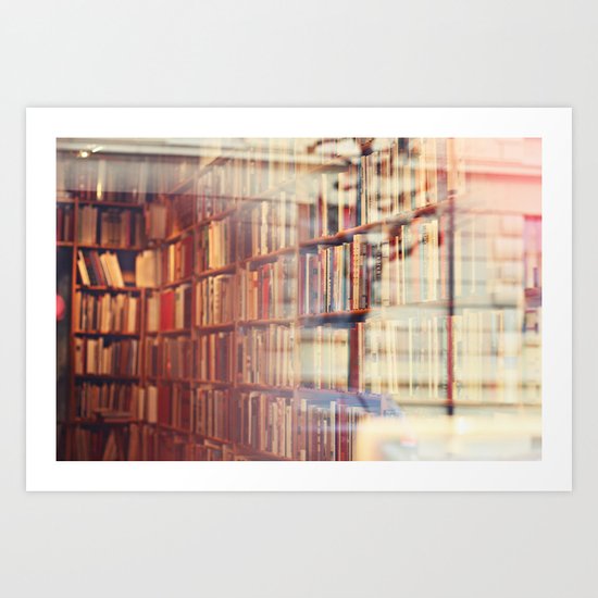 Endless amount of stories Art Print