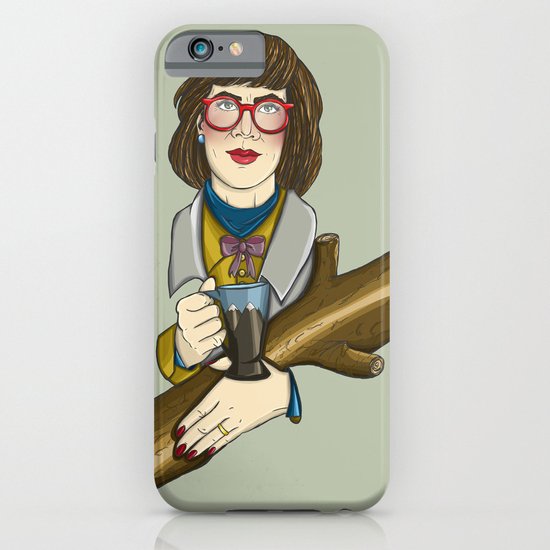 Twin Peaks - The Log Lady iPhone & iPod Case