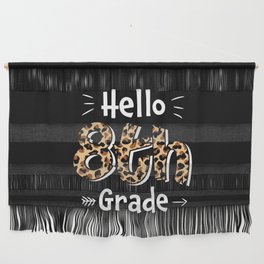 Hello 8th Grade Back To School Wall Hanging