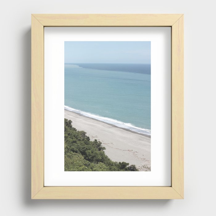 Beach Recessed Framed Print