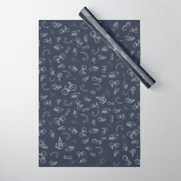 MSD Pattern Dark Wrapping Paper